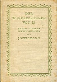 Widmann, Der Wunderbrunnen von Is. (Umschlag)