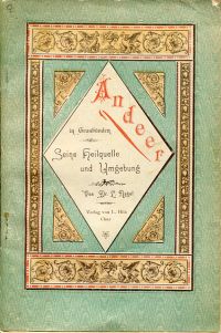 Nagel, Andeer in Graubünden. (Umschlag)