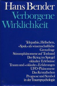 Bender, Verborgene Wirklichkeit. (Umschlag)