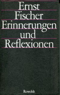 Fischer, Erinnerungen und Reflexionen. (Umschlag)