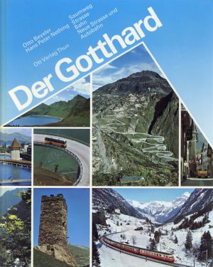 Beyeler, Der Gotthard. (Umschlag)