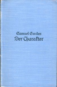 Smiles, Der Charakter. (Umschlag)