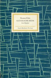 Wilder, Glückliche Reise. (Umschlag)