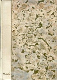 Heine, Aus den Memoiren des Herrn von Schnabelewopski. (Umschlag)