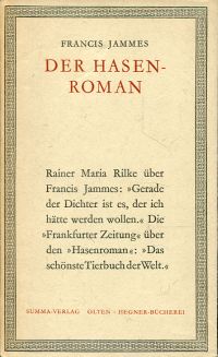 Jammes, Der Hasenroman. (Umschlag)