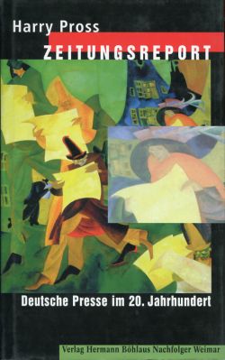 Pross, Zeitungsreport. (Einband)
