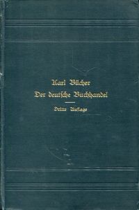 Bücher, Der Deutsche Buchhandel und die Wissenschaft. (Umschlag)
