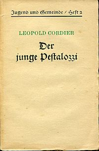 Cordier, Der junge Pestalozzi. (Umschlag)