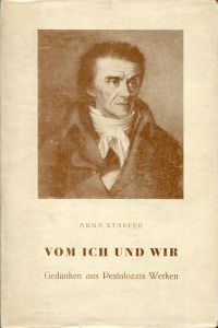 Stapfer, Vom ich und wir. (Umschlag)