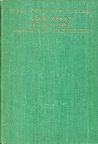 Koller, Abnehmbare Brücken und gestützte Prothesen. (Umschlag)