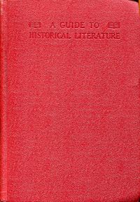 Dutcher, A Guide to historical literature. (Umschlag)