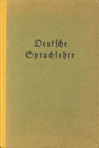 Sommer, Deutsche Sprachlehre. (Umschlag)