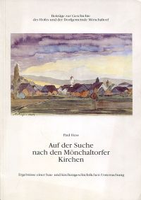 Hess, Auf der Suche nach den Mönchaltorfer Kirchen. (Umschlag)