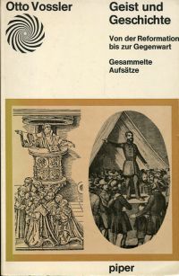 Vossler, Geist und Geschichte. (Umschlag)