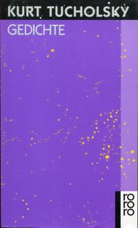 Tucholsky, Gedichte. (Umschlag)