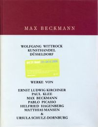 Schneede, Max Beckmann, Selbstbildnisse. (Umschlag)