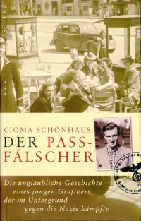 Schönhaus, Der Passfälscher. (Schutzumschlag)