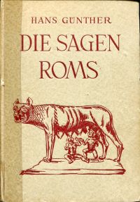 Günther, Die Sagen Roms. (Umschlag)