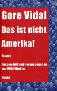 Vidal, Das ist nicht Amerika!. (Umschlag)