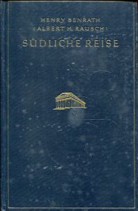 Benrath, Südliche Reise. (Umschlag)