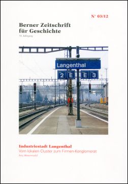 Hünerwadel, Industriestadt Langenthal. (Einband)