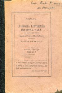 Trattati religiosi e libro de li exempli in antico dialetto Veneziano. (Umschlag)