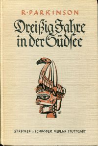 Parkinson, Dreißig Jahre in der Südsee. (Umschlag)