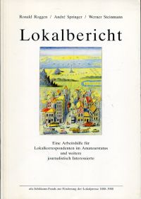 Roggen, Lokalbericht. (Umschlag)