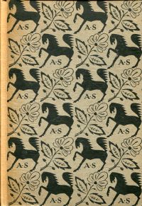 Strindberg, Schwarze Fahnen. (Umschlag)