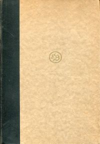 Wölfflin, Kunstgeschichtliche Grundbegriffe. (Umschlag)