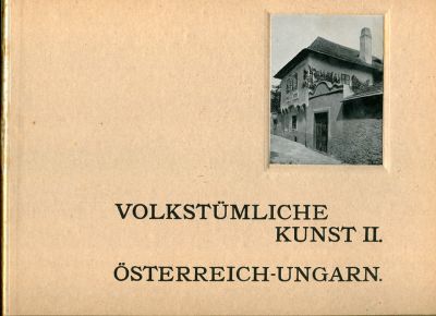 Gerlach, Volkstümliche Kunst, II. (Einband)