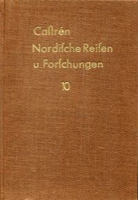Castrén, M. Alexander Castrén's Versuch einer burjätischen Sprachlehre. (Umschlag)
