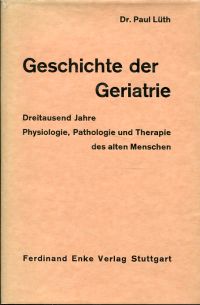 Lüth, Geschichte der Geriatrie. (Umschlag)