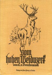 Dombrowski, Vom Hohen Weidwerk. (Umschlag)