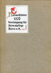 Moser, Von den Glasgemälden in der Sankt Katharinen-Stadtkirche von Büren und al (Umschlag)