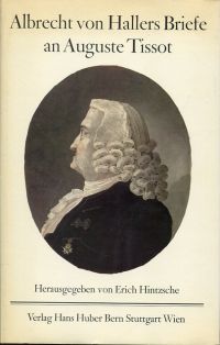 Haller, Albrecht von Hallers Briefe an Auguste Tissot. (Umschlag)