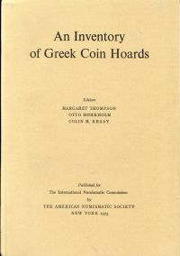 Thompson, An Inventory of Greek Coin Hoards. Published fo the International Numi (Umschlag)