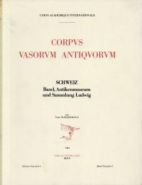 Slehoferova, Corpus vasorum antiquorum. (Umschlag)