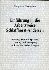 Saatweber, Einführung in die Arbeitsweise Schlaffhorst-Andersen. (Umschlag)