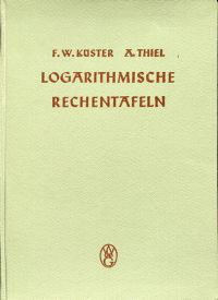 Küster, Logarithmische Rechentafeln. (Umschlag)