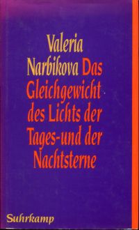 Narbikova, Das Gleichgewicht des Lichts der Tages- und der Nachtsterne. (Umschlag)