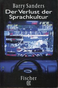 Sanders, Der Verlust der Sprachkultur. (Umschlag)