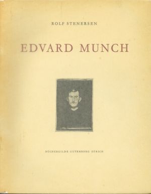 Stenersen, Edvard Munch. (Umschlag)