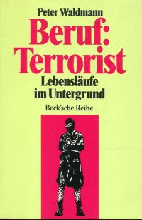 Waldmann, Beruf: Terrorist. (Umschlag)