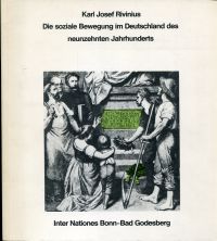 Rivinius, Die soziale Bewegung im Deutschland des neunzehnten Jahrhunderts. (Umschlag)