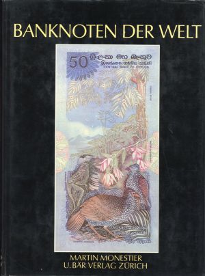 Monestier, Banknoten der Welt. (Umschlag)