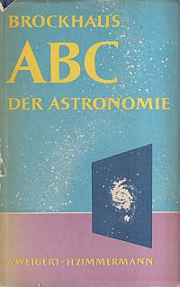 Weigert, Brockhaus ABC der Astronomie. (Umschlag)