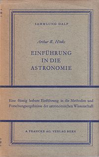 Hinks, Einführung in die Astronomie. (Umschlag)
