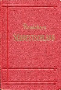 Baedeker, Süddeutschland. (Umschlag)