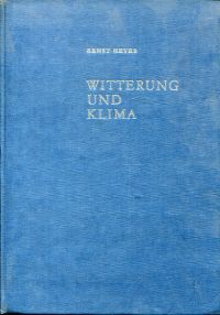 Heyer, Witterung und Klima. (Umschlag)